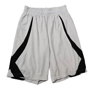 Optic White Black Shorts Size M Polyester